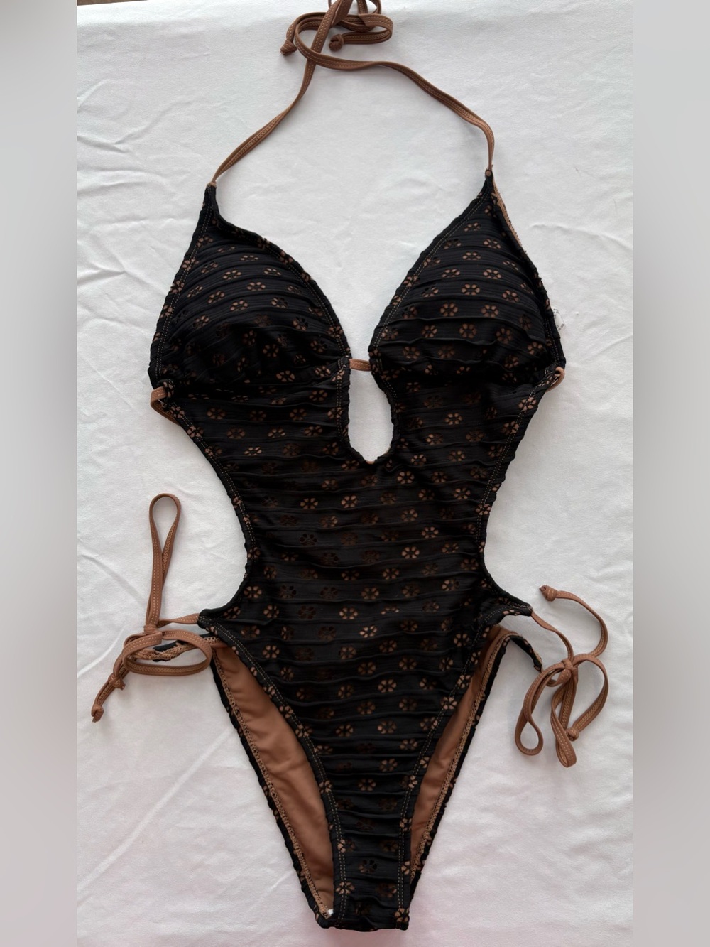 NWOT Black One-Piece Swimsuit